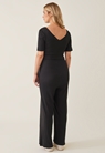 Ribbed maternity jumpsuit - Black - XL - small (3) 