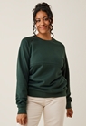 Sweatshirt med amningsfunktion - Deep green - M - small (2) 