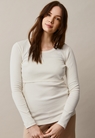 Signe long-sleeved top - Tofu - S - small (2) 