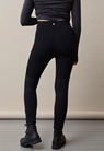 Once-on-never-off fleece leggings - Black - M - small (2) 
