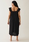 Boho maternity dress with smocking - Almost black - L/XL - small (3) 