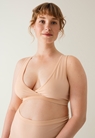 Essential maternity and nursing bra - Beige - S - small (2) 