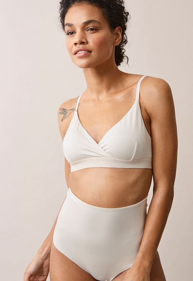 High waist postpartum panties - Tofu - XL (4) - Maternity underwear / Nursing underwear