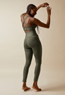 Maternity workout leggings comfort waist - Seaweed - S - small (2) 