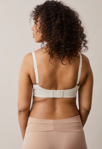 Organic cotton nursing bra - Undyed - XL (3) - Maternity underwear / Nursing underwear
