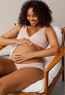 Low waist maternity panties - Soft pink - XS - small (4) 