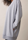 Soft oversized nursing sweater - Grey melange - M - small (5) 