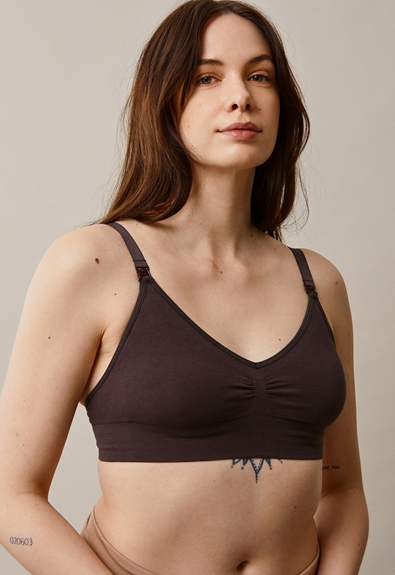 Fast Food bra organic cotton - Pip - L (1) - Maternity underwear / Nursing underwear