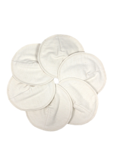 Nursing pads organic cotton - Offwhite - One Size (3) - Nursing accessories