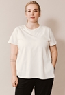 Maternity t-shirt with nursing access - Tofu - S - small (6) 