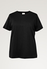 Maternity t-shirt with nursing access - Black - S - small (6) 