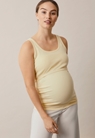 Ribbed maternity tank top with nursing access - Anise flower - L - small (3) 