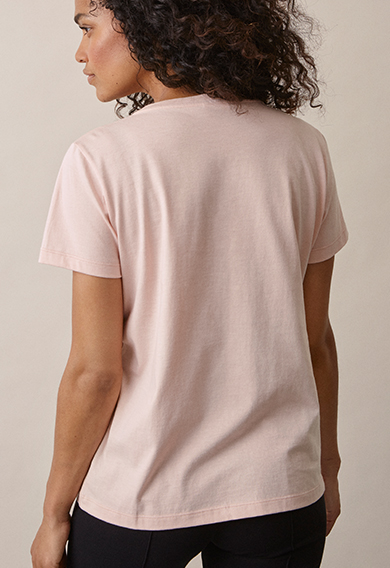The-shirt - Light pink - XL (2) - Umstandsshirt / Stillshirt 