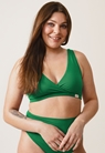 Soft nursing bra - Green pea - XL - small (1) 