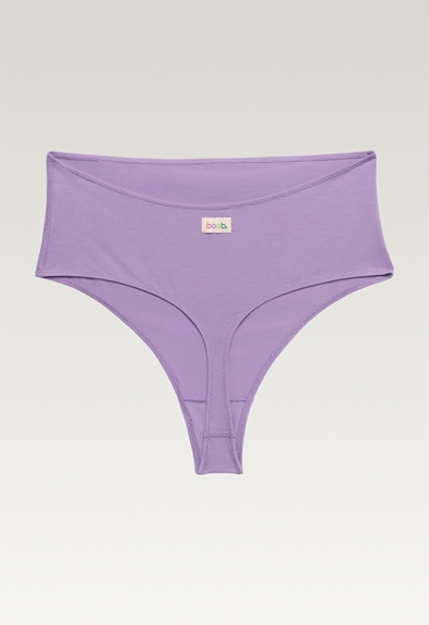 Maternity thong - Lilac - S (4) - Maternity underwear / Nursing underwear
