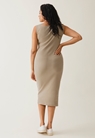 Ribbed maternity tank dress with nursing access - Trench coat - L - small (4) 