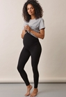 Maternity leggings - Black - L - small (7) 