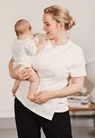 Maternity t-shirt with nursing access - Tofu - XL - small (7) 
