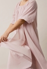 Boho maternity dress with nursing access - Pebble - M/L - small (5) 