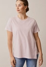 Maternity t-shirt with nursing access - Primrose pink - XS - small (1) 